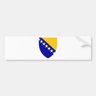 Bosnien och Hercegovina vapensköldBA Bildekal