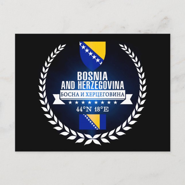 Bosnien och Hercegovina Vykort (Framsida)