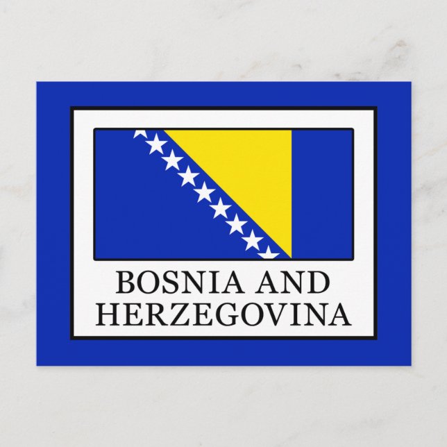 Bosnien och Hercegovina Vykort (Framsida)