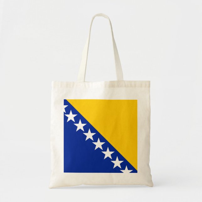 Bosnien och Hercegovinas flagga Tygkasse (Framsidan)