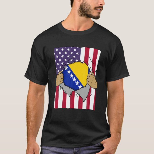 Bosnien T Shirt (Framsida)