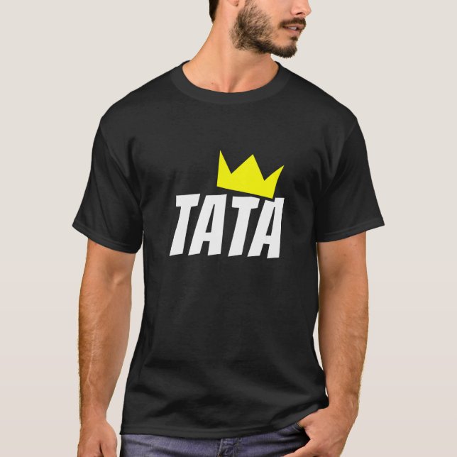Bosnien Tata Babo Otac Birthday Idea for Proud Bos T Shirt (Framsida)