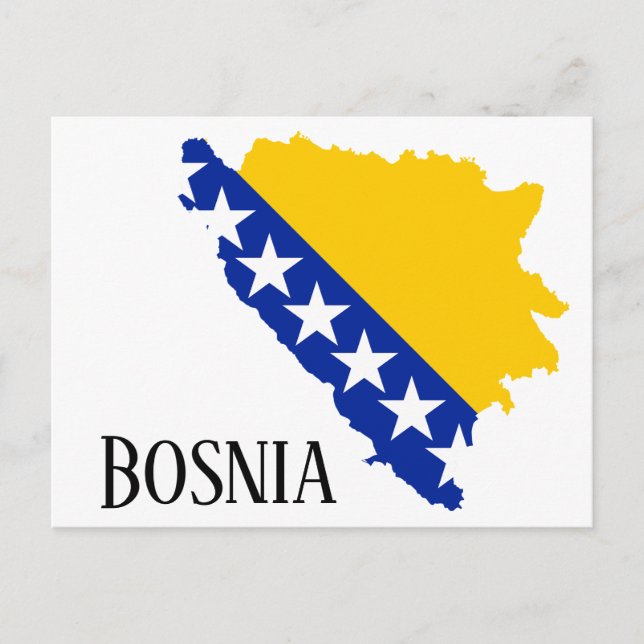 Bosnien Vykort (Framsida)