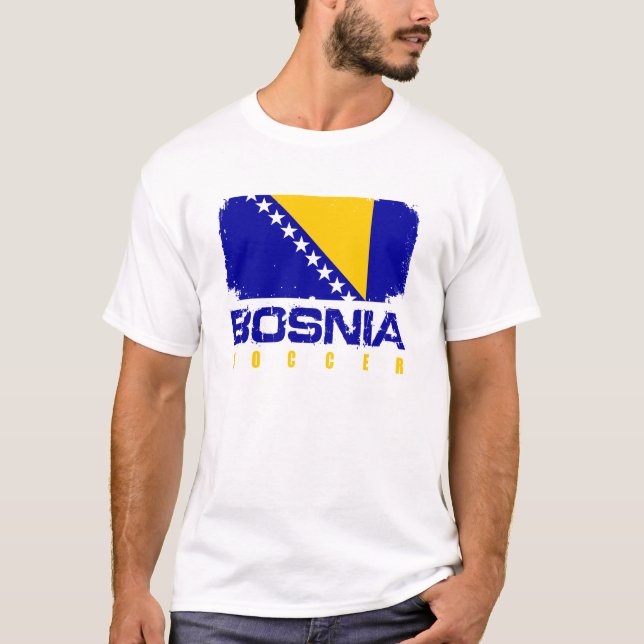 Bosnienfotboll T-shirt (Framsida)