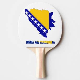 Bosnisk landflagga pingisracket