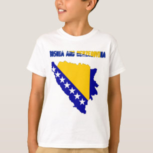Bosnisk landflagga tröja