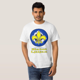 Bosnisk Zlatni Ljiljan T-tröja Tee Shirt