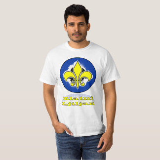 Bosnisk Zlatni Ljiljan T-tröja Tee Shirt