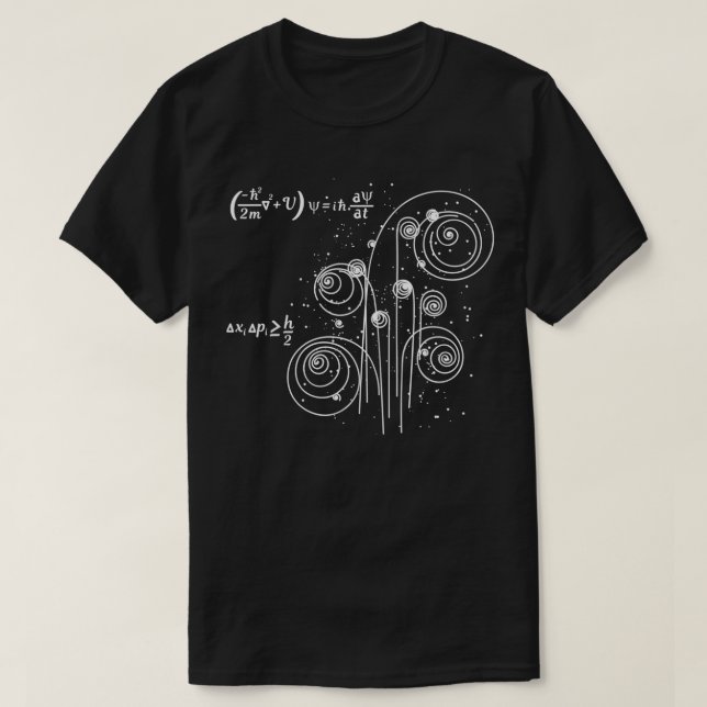 Boson Quantum Mechanics Teory Gods Particle Scien T Shirt (Design framsida)