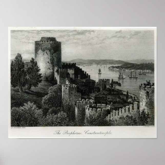 Bosporen, Istanbul Poster (Framsidan)