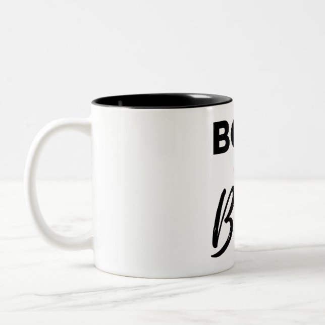 Boss Babe 2 Två-Tonad Mugg (Vänster)