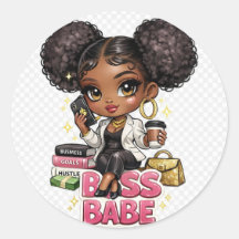boss babe dekal
