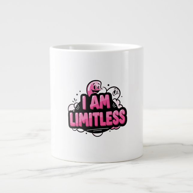 Boss Babe Digitala Gåvor Jumbo Mugg (Framsidan)