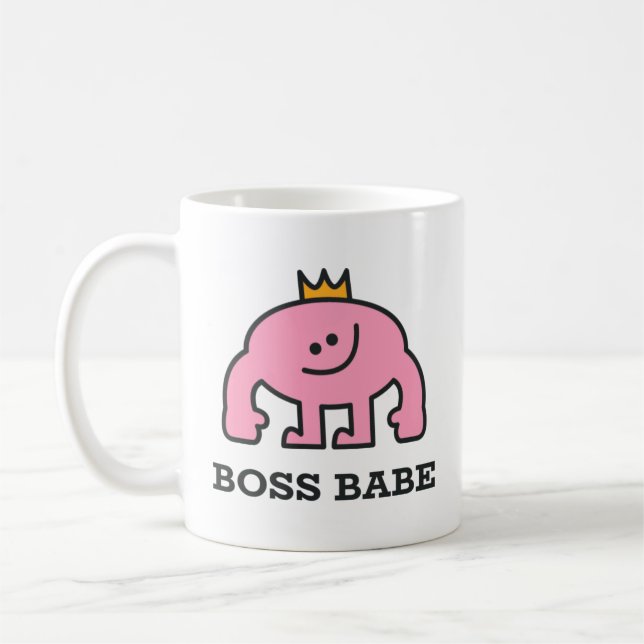 Boss Babe Klassisk Mugg (Vänster)
