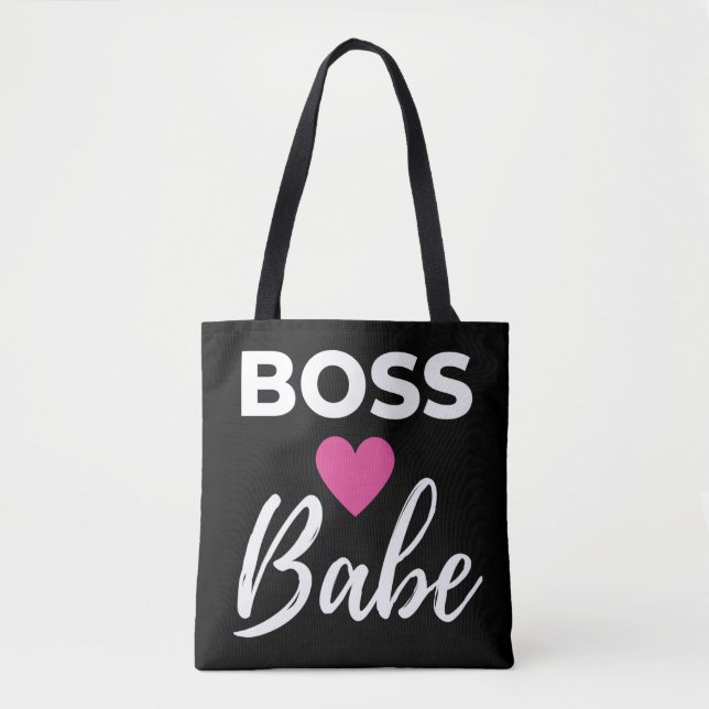 Boss Babe Tygkasse (Framsida)