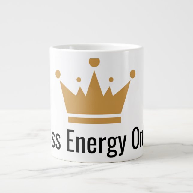 Boss Energy Only-mugg Jumbo Mugg (Framsidan)