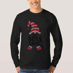 Boss Gnome Buffalo-rutig Matchande Jul 2021 P T Shirt