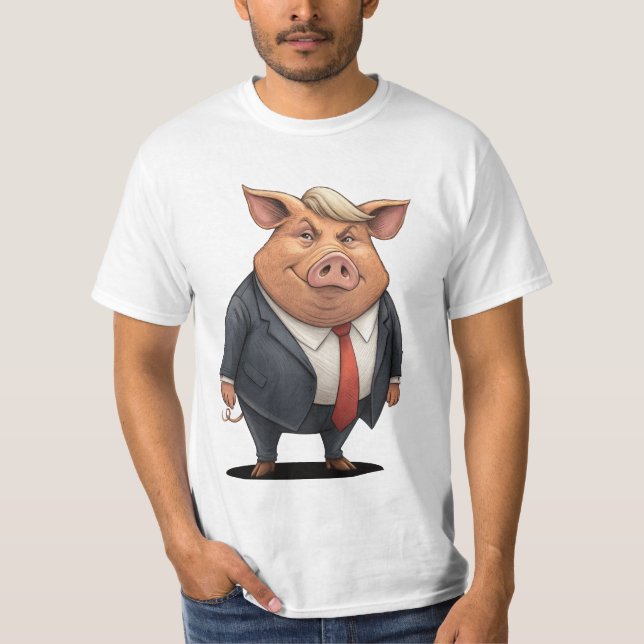 Boss Hog of the United States T Shirt (Framsida)