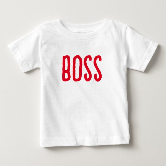 BOSS Humor T-shirt för bebis / barn (Framsida)