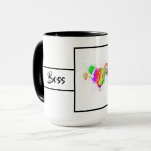 Boss Lady Ballongringare 15oz Mugg