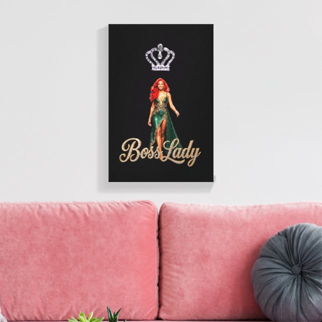 Boss Lady Canvastryck (Insitu (Vardagsrum))