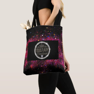 Boss Lady Couture All-Over-Print Totebag Tygkasse