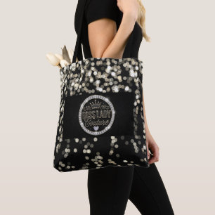 Boss Lady Couture All-Over-Print Totebag Tygkasse