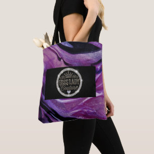 Boss Lady Couture All-Over-Print Totebag Tygkasse