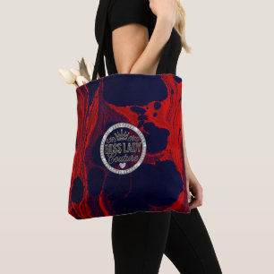 Boss Lady Couture All-Over-Print Totebag Tygkasse