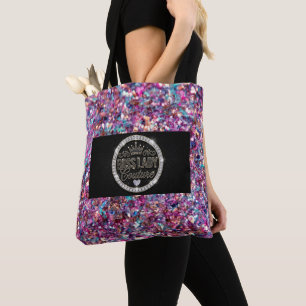 Boss Lady Couture All-Over-Print Totebag Tygkasse