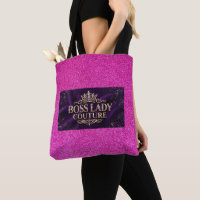 Boss Lady Couture All-Over-Print Totebag