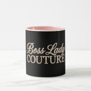 Boss Lady Couture Diamantmugg Mugg