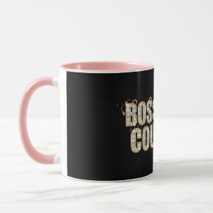 Boss Lady Couture Diamantmugg Mugg