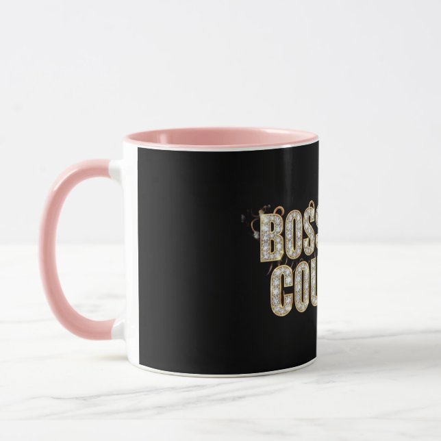 Boss Lady Couture Diamantmugg Mugg (Vänster)