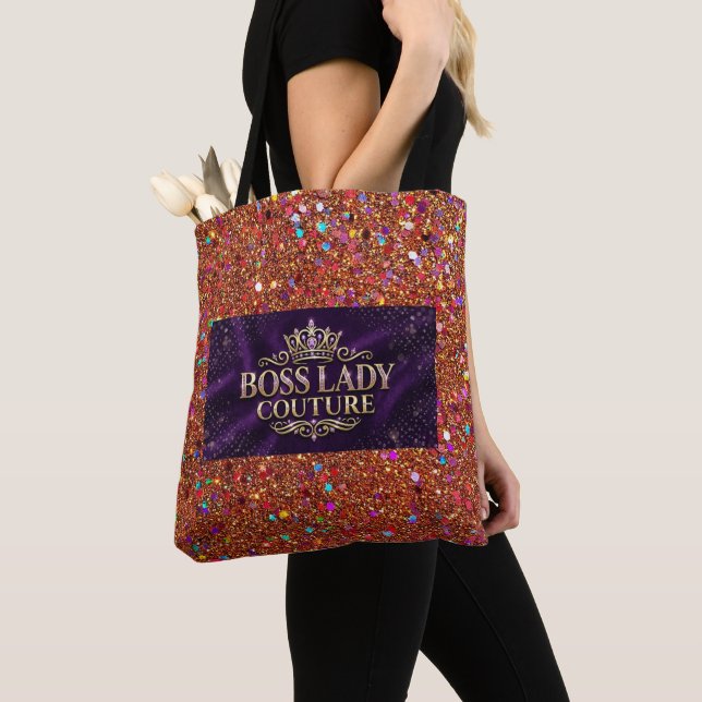 Boss Lady Couture Heltrycks Väska (Närbild)