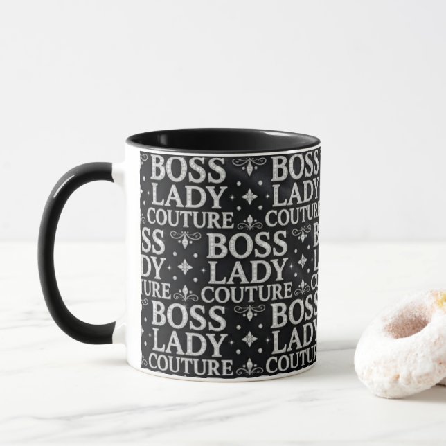 Boss Lady Couture-mugg Mugg (Med munk)