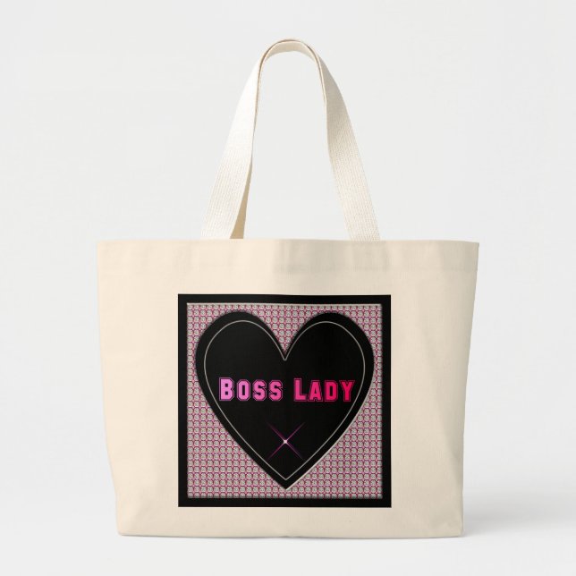 Boss Lady Diamanter Jumbo Tygkasse (Framsidan)