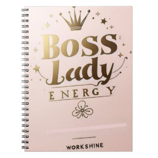 Boss Lady Energihäfte Anteckningsbok