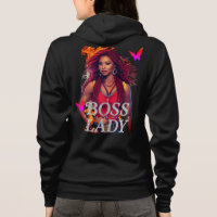 Boss Lady Fire Hoodie