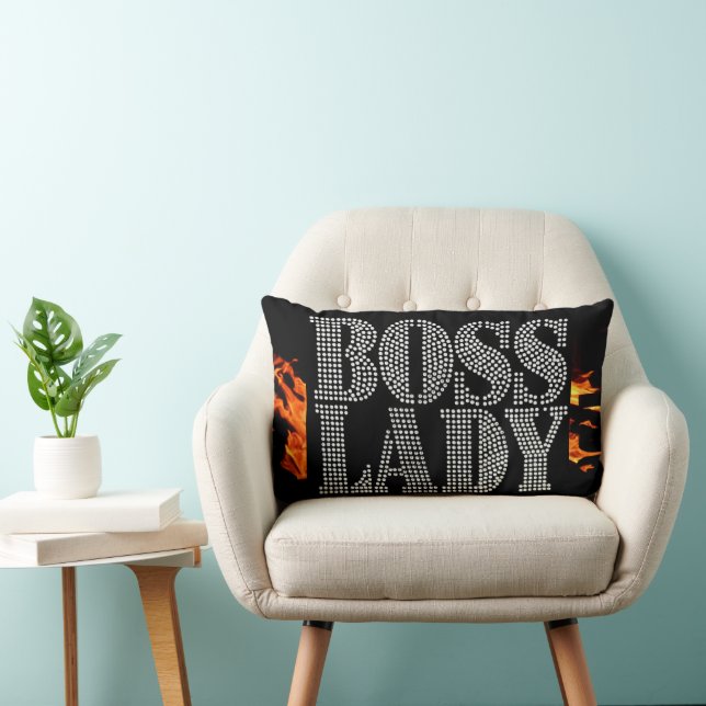 Boss Lady Kuddinkast Lumbarkudde (Stol)