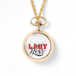 Boss Lady Mindset – Powerful Women Quote Design Armbandsur