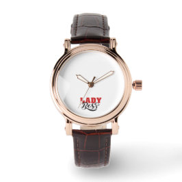 Boss Lady Mindset – Powerful Women Quote Design Armbandsur