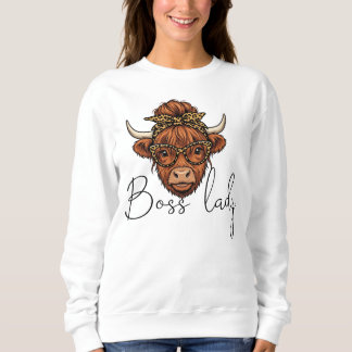 Boss lady sweatshirt  t shirt