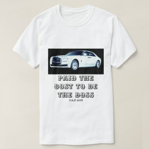 BOSS LIFESTYLE T.R.K ROLLS ROYCE TSHIRT T SHIRT