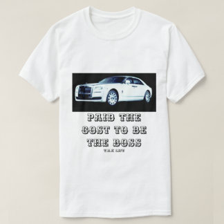 BOSS LIFESTYLE T.R.K ROLLS ROYCE TSHIRT T SHIRT