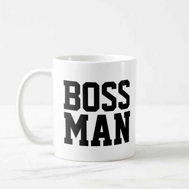 BOSS MAN KAFFEKOPPAR (Vänster)