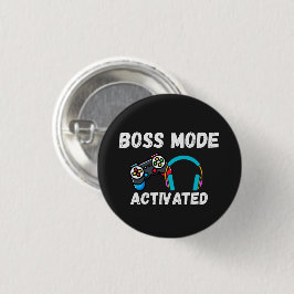Boss Mode Aktiverad Spelare Knapp