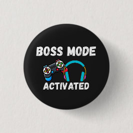 Boss Mode Aktiverad Spelare Knapp