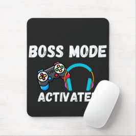 Boss Mode Aktiverad Spelare Musmatta