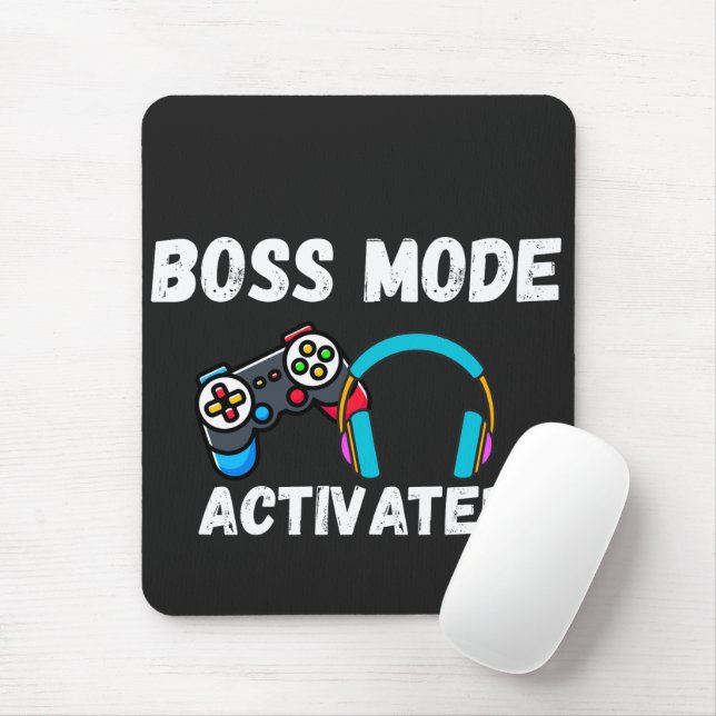 Boss Mode Aktiverad Spelare  Musmatta (Med mus)